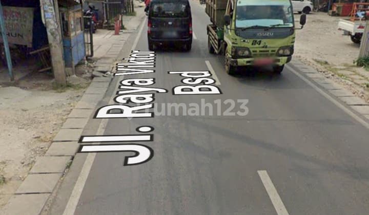 Lahan Komersial Pinggir Jalan Raya Ciater Bsd
