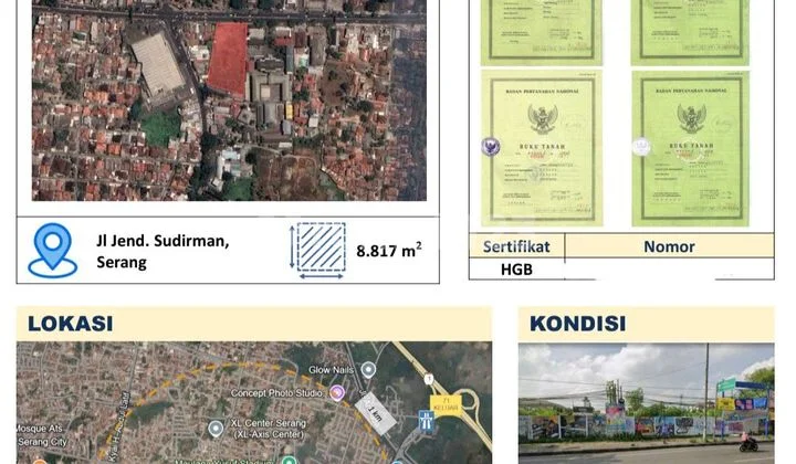 Commercial Land. Serang City, Tangerang, Banten. Commercial Land. Serang City, Tangerang, Banten.