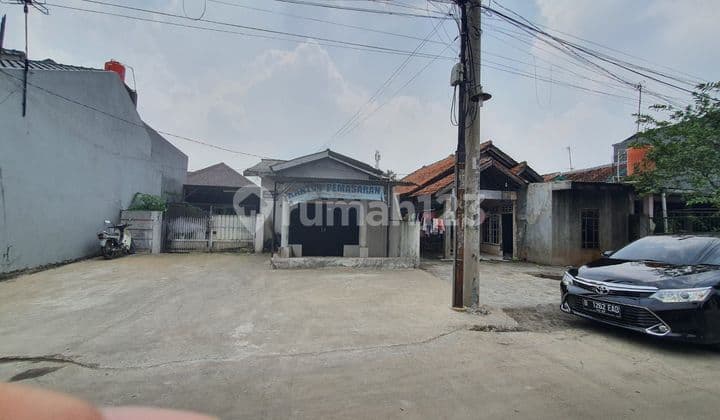 Lahan Tanah bonus Bangunan ex kantor pemasaran di Ciangsana