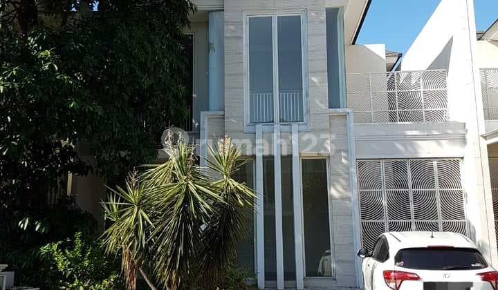 Jual/ Sewa Rumah Modern Minimalis Siap Huni Vbr2 Pakuwon Surabaya