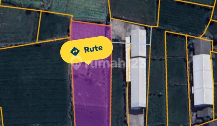 Tanah Komersial Nol Jalan Bisa Buat Pabrik Gudang Raya Cerme Metatu Gresik, Gresik