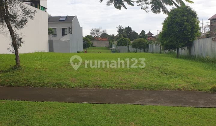 Kavling Hoek Sutera Victoria Jalan Utama