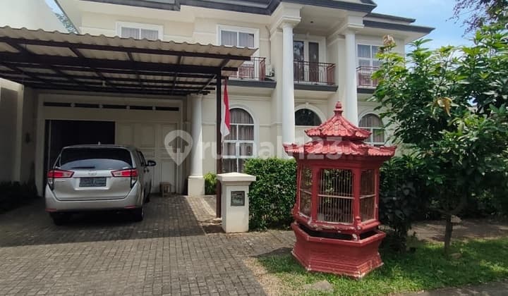 Fontainebleau Golf Residence BSD Rumah Hoek Furnished Kecuali Elektronik