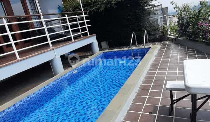 Jual Rumah Villa+Pool Furnish Murah di Resor Dago Pakar Bandung