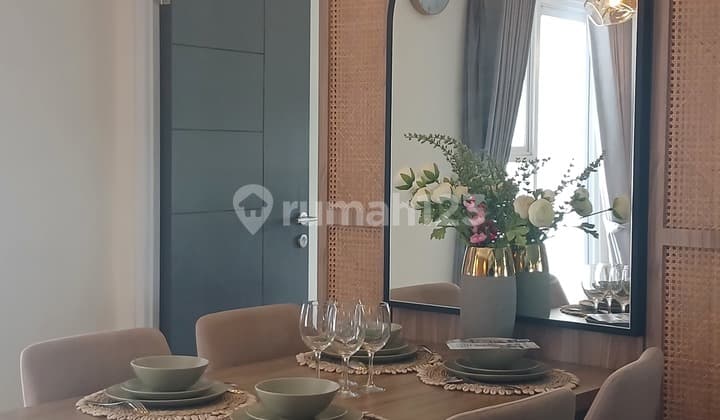 Apartemen Ready di Pusat Bsd, Nempel Stasiun, Furnish