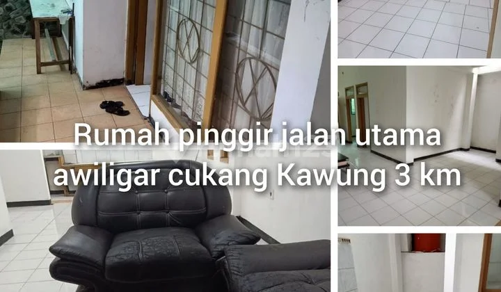 Rumah Pinggir Jalan Utama Awiligar Cukang Kawung