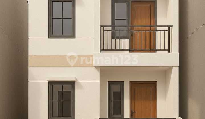 Dijual Rumah 2 Lantai di Jagakarsa Jaksel Akses Motor