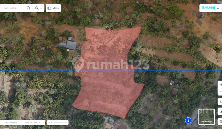 Pa85 Dijual Cepat Murah Tanah Kebun Cocok Investasi di Buleleng
