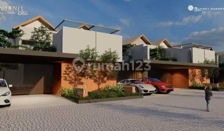 Pp28 Dijual Rumah Indent Cluster Modern di Pedungan Denpasar