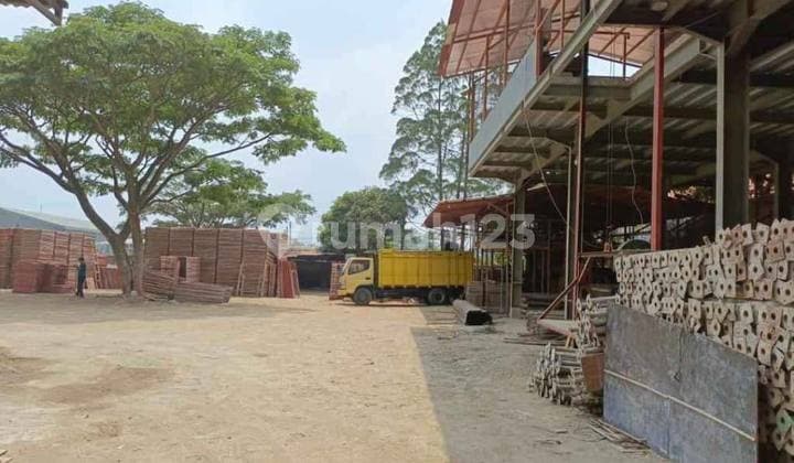 Dijual Tanah dan Bangunan Kantor, Gudang, Mess Karyawan Daerah Industri Cibeber, Leuwigajah Cimahi