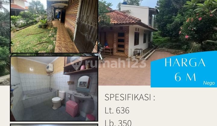 Rumah murah dan luas di Villa Cendana Ciputat Tangerang Selatan