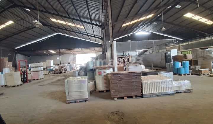 gudang kav dpr, blok c, bebas banjir, 1600 m2, strategis