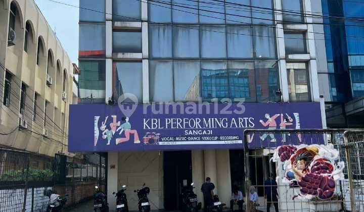 kantor am sangaji, strategis, dekat sbm, petojo, 593 m2. 4 lantai
