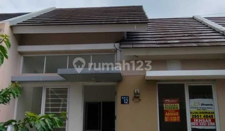 15. W Dijual Rumah Serpong Lagoon, Uk 6X12, Cluster Lotus Garden