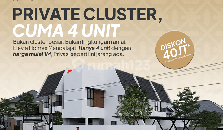 Shm Pbg Ready, Rumah Kota Bandung Siap AJB 5 Menit Sport Jabar Arcamanik