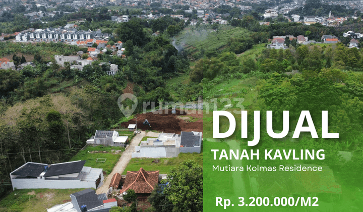 Tanah Kavling Tepat di Gerbang Wisata Cipageran, SHM Clear!