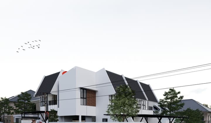 Rumah 2 Lantai Kontemporer Modern - Timeless & Elegan
