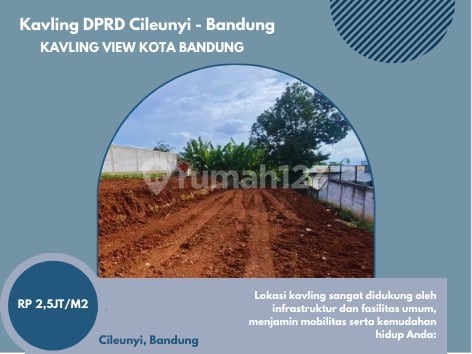 Kavling di Bandung Siap Bangun Lokasi Strategis