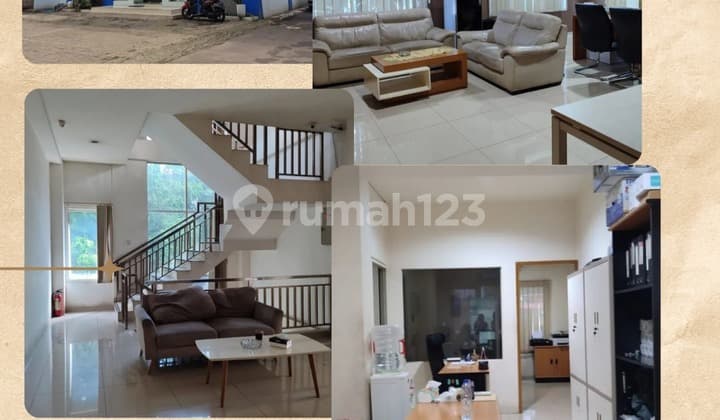Office, 4 Floors, SHM in Jagakarsa South Jakarta, Near Brigif Toll Access
