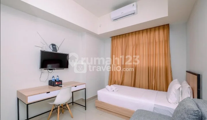 Evenciio Margonda Apartment 1 BR Furnished, Move-in Ready.