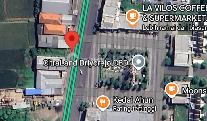 Tanah Dijual - Depan Citraland Driyorejo Raya Driyorejo (raya Petiken), Gresik