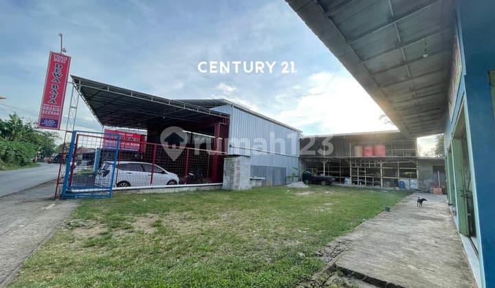 Tanah Strategis SHM Di Pinggir Jl Raya Sebelah Kantor Desa Cikedo