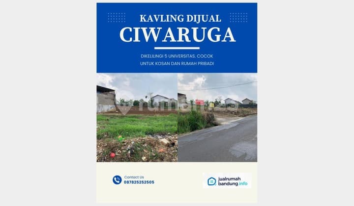 Jual Murah Kapling Tanah di Ciwaruga, Surat SHM. Parongpong.