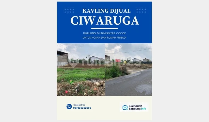 Jual Murah Kapling Tanah di Ciwaruga, Surat SHM. Parongpong.