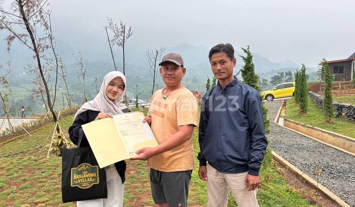 Gratis Balik Nama SHM Tanah Vila di Puncak Dua Bogor Luas 200 Meter