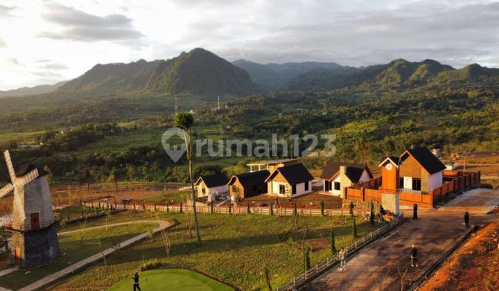 Cocok untuk Pensiun Tanah Vila SHM Luas 200 Meter View Gunung