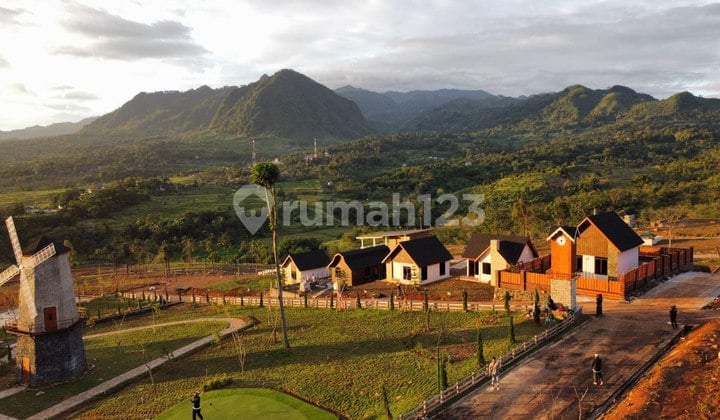 Cocok untuk Pensiun Tanah Vila SHM Luas 200 Meter View Gunung