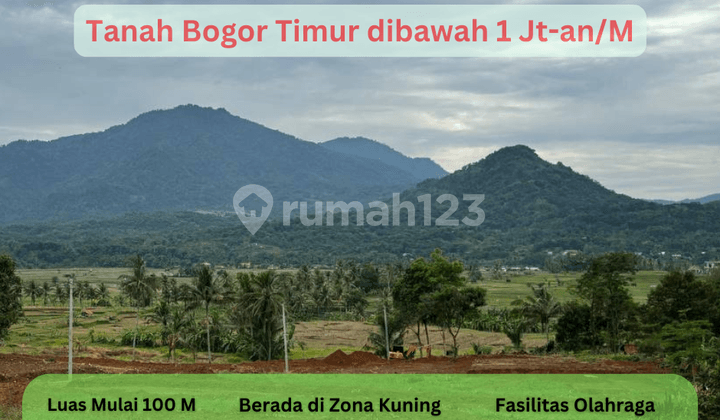 Tanah Kavling Murah 200 Meter Akses Langsung Jalan Raya