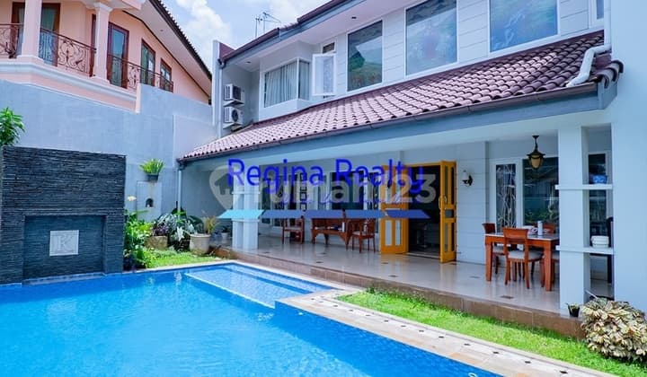 Regina Realty, Rumah Design Tropis Terbuka Dan Unik Area Cinere