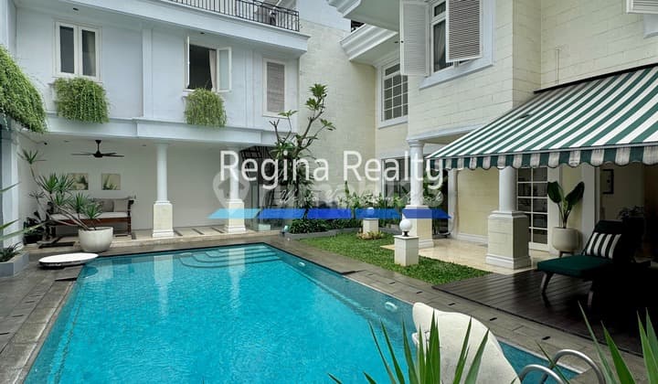 Regina Realty, Disewakan Rumah Pondok Indah, Jakarta Selatan