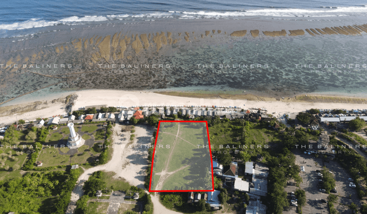 Expansive Commercial Land With Beachfront Access In Pandawa