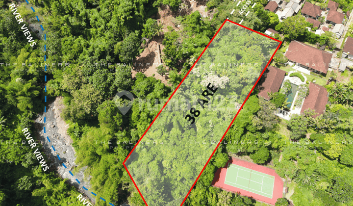 Expansive Jungle And River View Land In Kediri, Tabanan