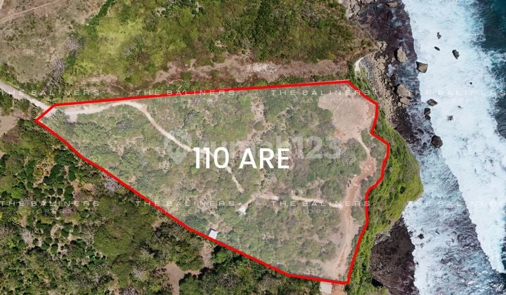 1.1Ha Absolute Freehold Cliff-Front Land In Uluwatu