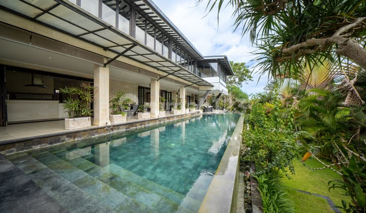 An Iconic Berawa River Estate Framed By Endless Rice Fields
