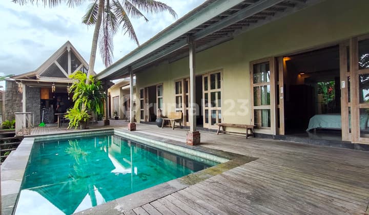 Nature-Framed Living With River And Sunset Views In Sukawati, Gianyar