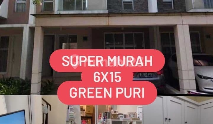 Rumah di Green Puri 2 Lantai SHM Jakarta Barat Harga Murah