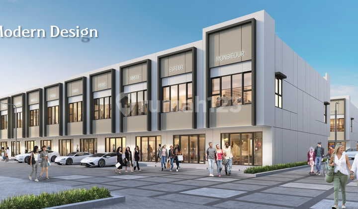 Ruko 2 Lantai Baru Harga Launching Paramount Petals Lokasi Dekat Tol