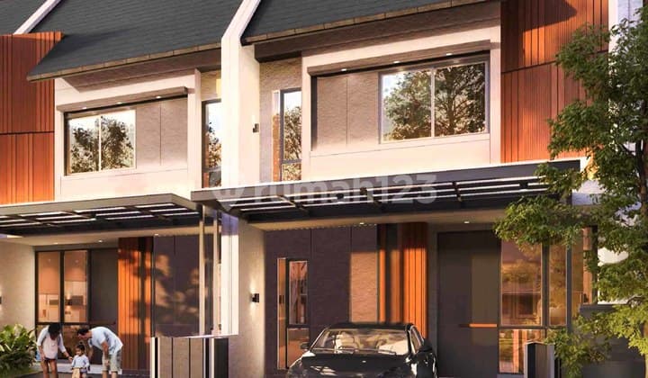 Tsi/P00009, Dijual Rumah Cengkareng Jakarta Barat SHM - Rumah Primary Sakha Semanan, 2.017M/Unit, Cluster Baru Dekat Stasiun