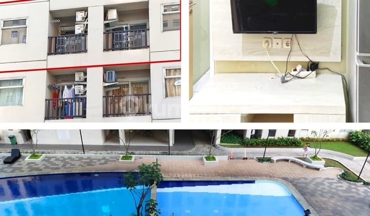 TSI 15349, Ayodhya Residence Apartment, Indigo Tower, Cikokol, Tangerang, 38.45 m², 8th Floor, Freehold Title