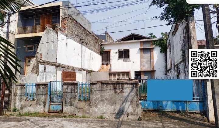 TSI/16970, Rumah Tua atau Kavling Green Ville, Jakarta Barat, 10.5x48m², SHM