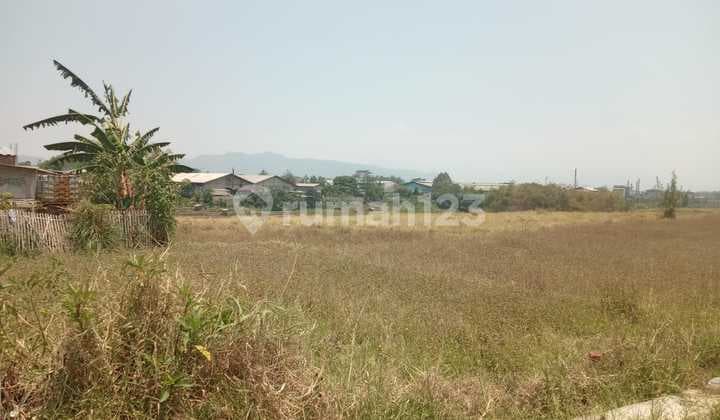 Tanah Luas Tata Ruang Zona Kuning di Batujajar Kbb