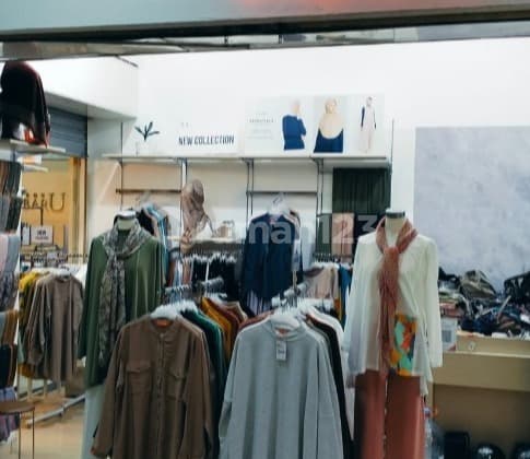 Kios Minimalis Cocok untuk Usaha di Pasar Baru Heritage