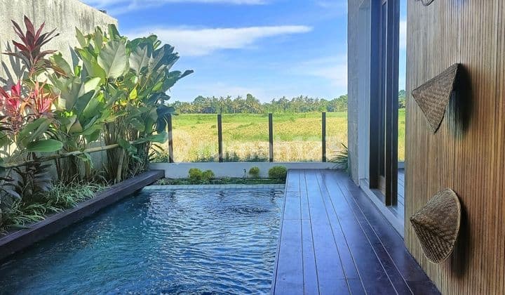 Vila SHM Siap Huni 1 Lantai View Sawah di Ubud