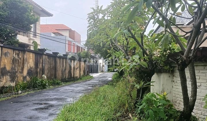 Tanah 356M2 Siap Bangun Akses Lebarlokasi Elit Renon Denpasar