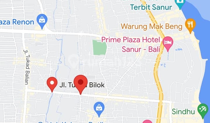 Jual Tanah Area Tukad Bilok Sanur Bali