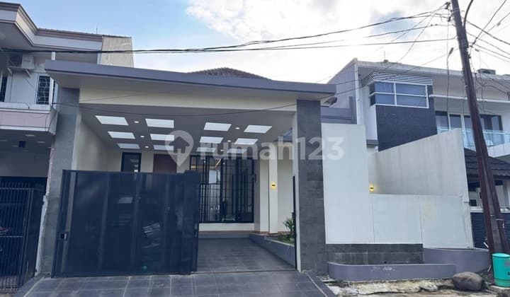 Rumah Full Renovasi - Posisi Depan Taman Melati Mas Tangerang